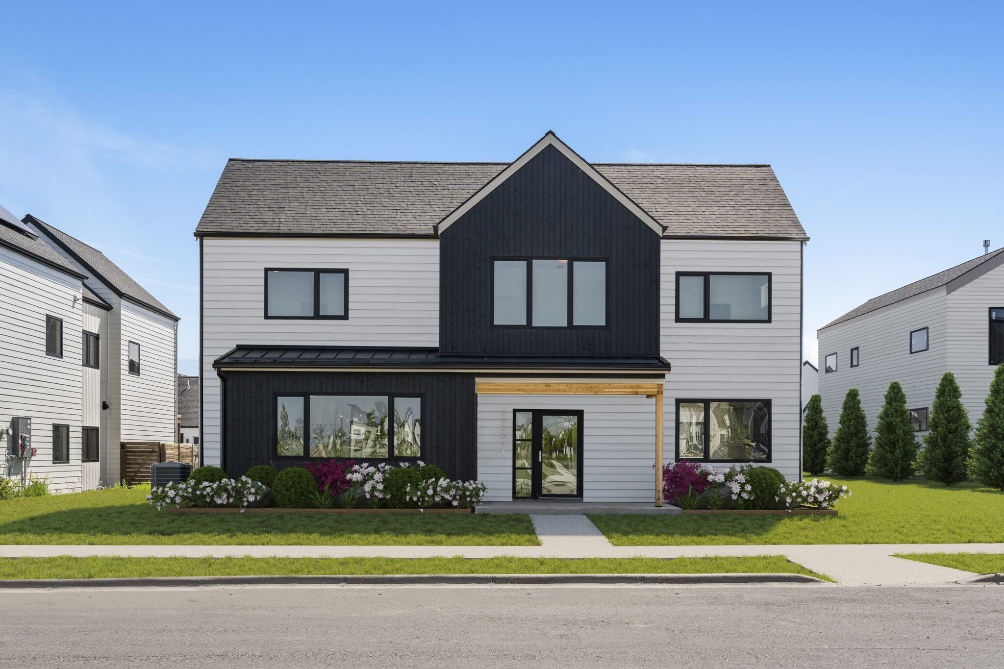 Add Grass- Add Tree- Remove House to Right - Paint Beige Parts of House White - Saul Creative-3020 South 28th Avenue-Lisa Collins-Berkshire Hathaway HomeServices-DSC06789_Final